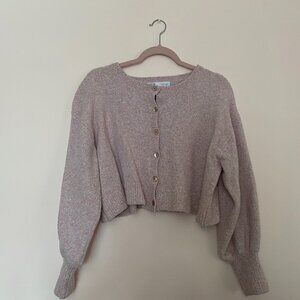 Cute dusty pink cropped sweater
